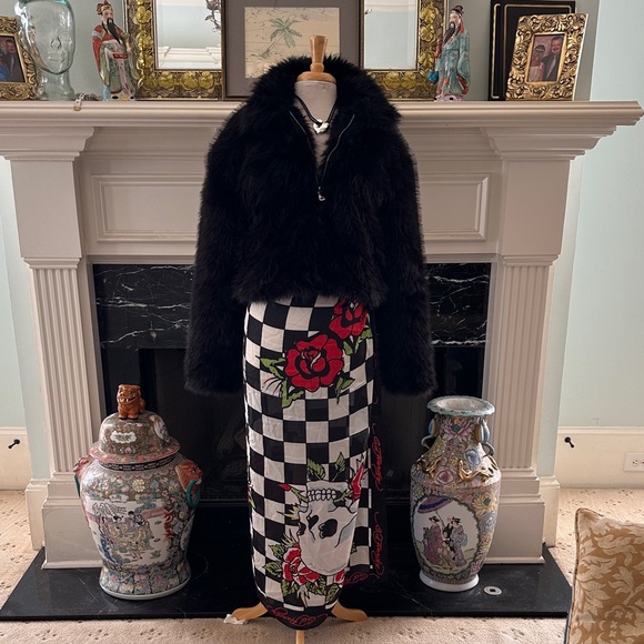 Coco & Shay Jackets & Blazers - “Coco & Shay” Black Faux Fur Jacket